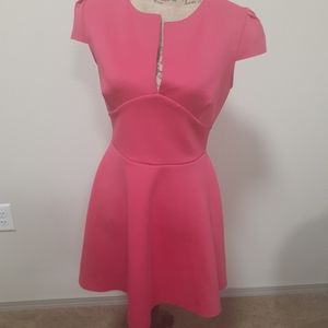 Aqua large Dark Pink Dress
